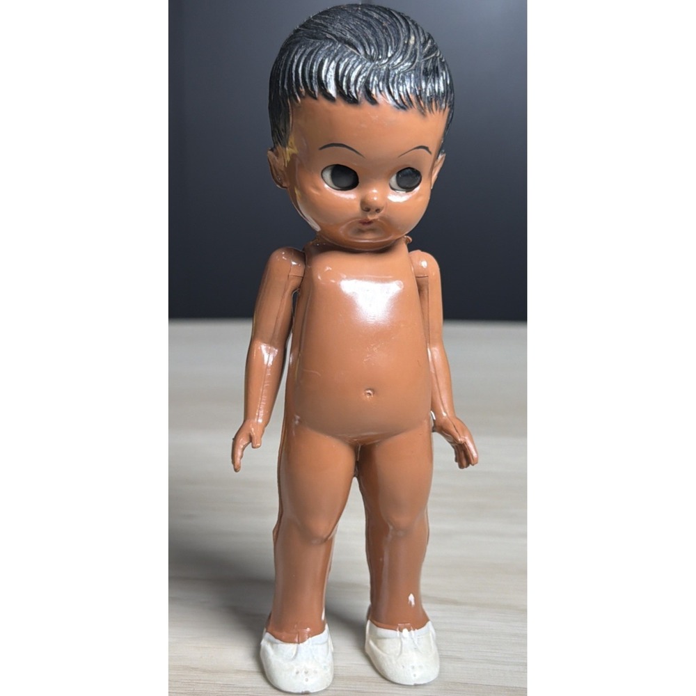 Vintage African American Celluloid Doll